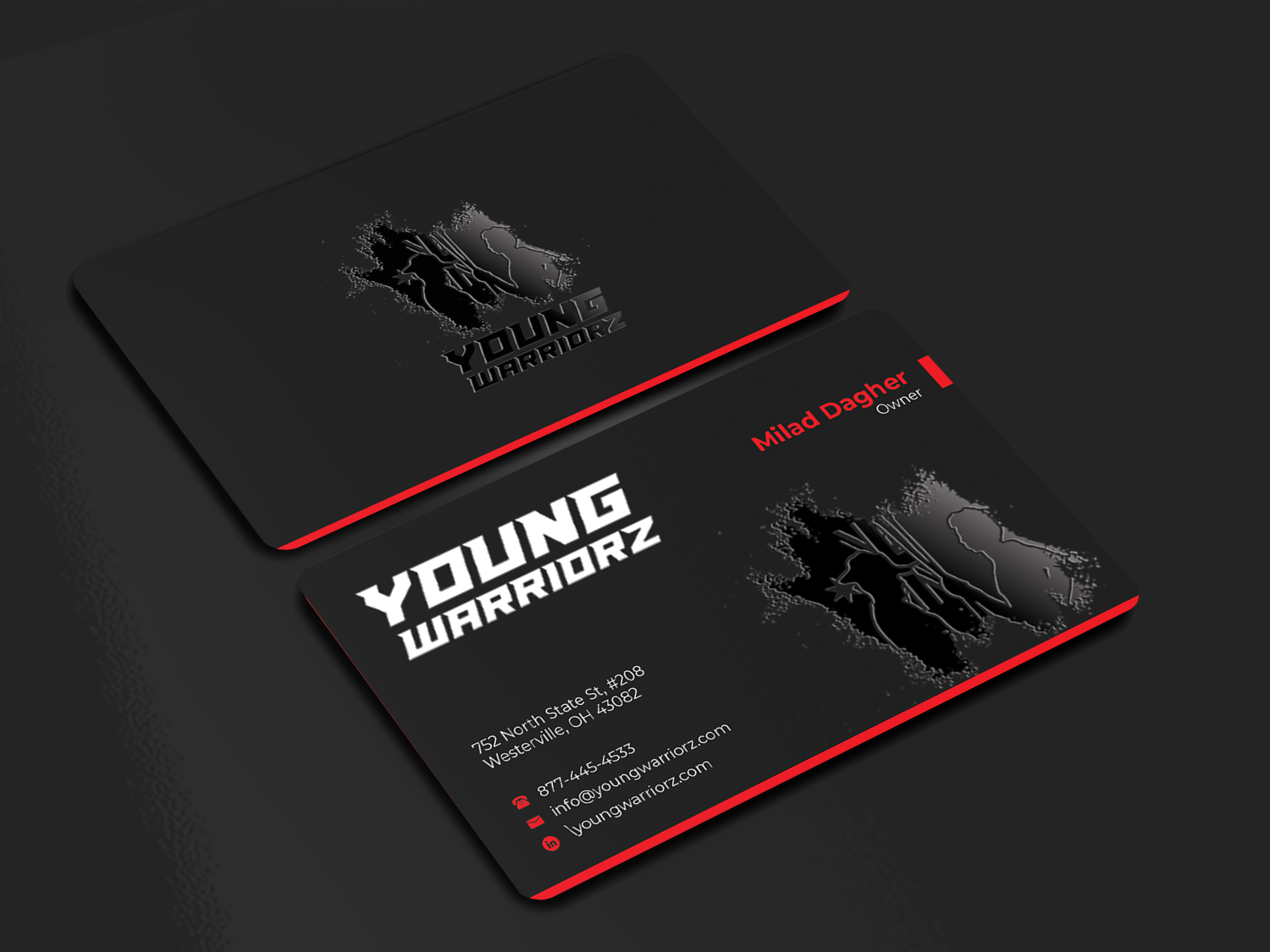 Business Card Design by Innovative Graphix for Young Warriorz | Design #32747118