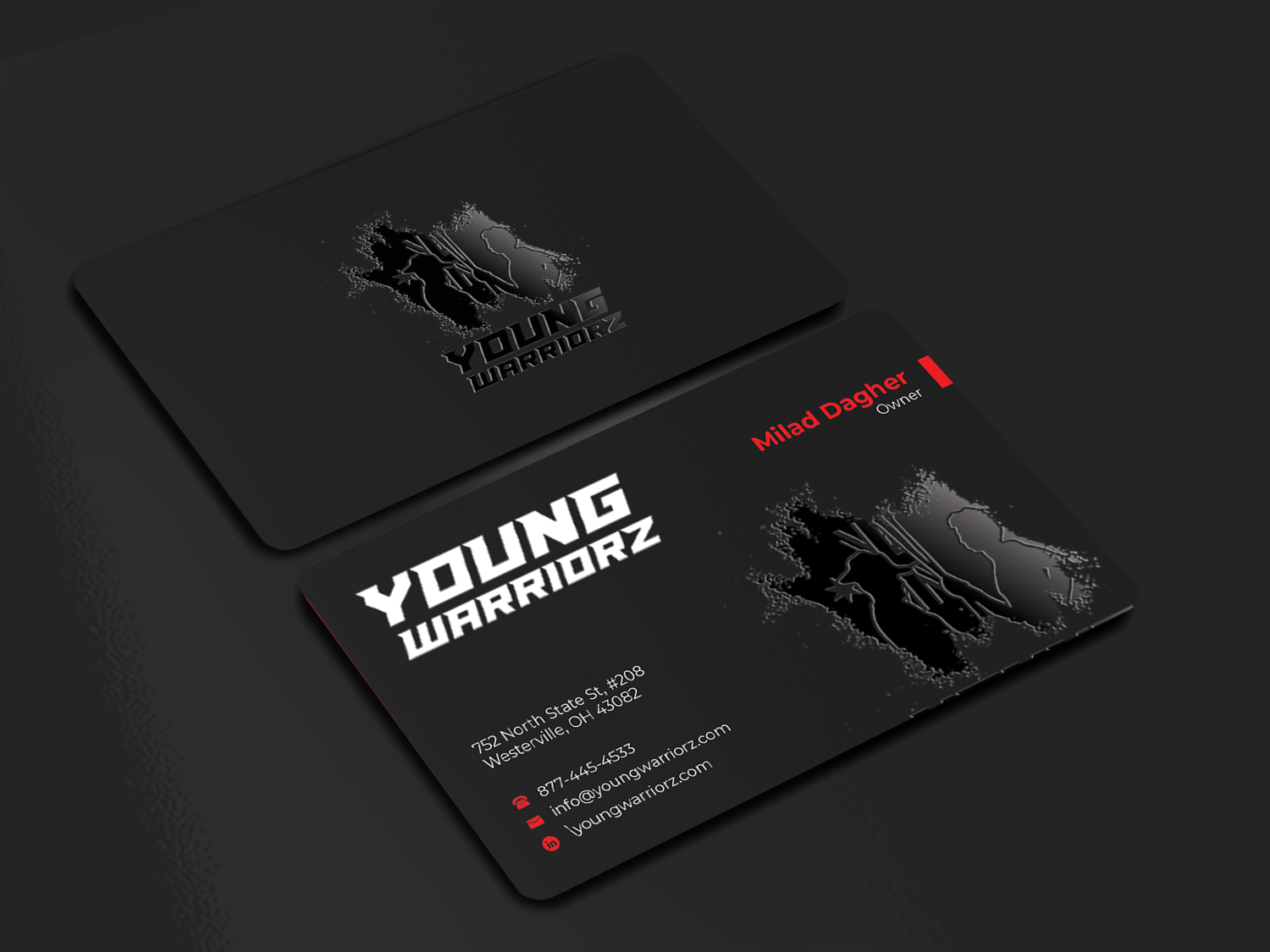 Design de Carte de Visite par Innovative Graphix pour Young Warriorz | Design #32747119