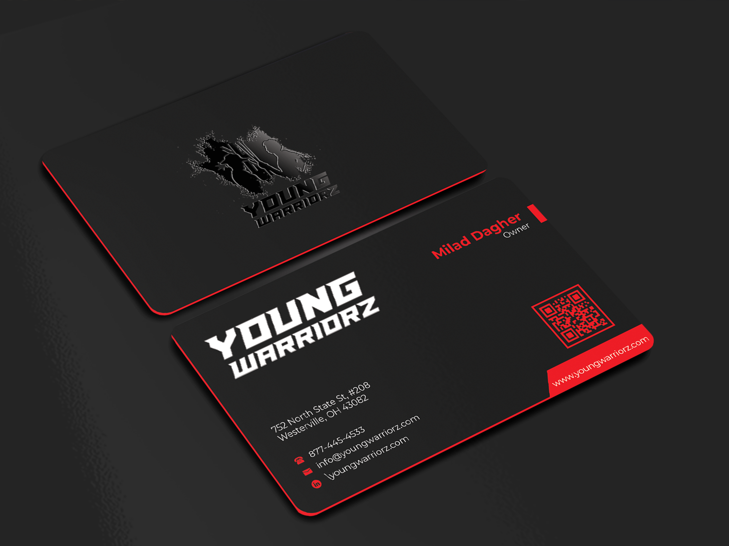 Business Card Design by Innovative Graphix for Young Warriorz | Design #32747199