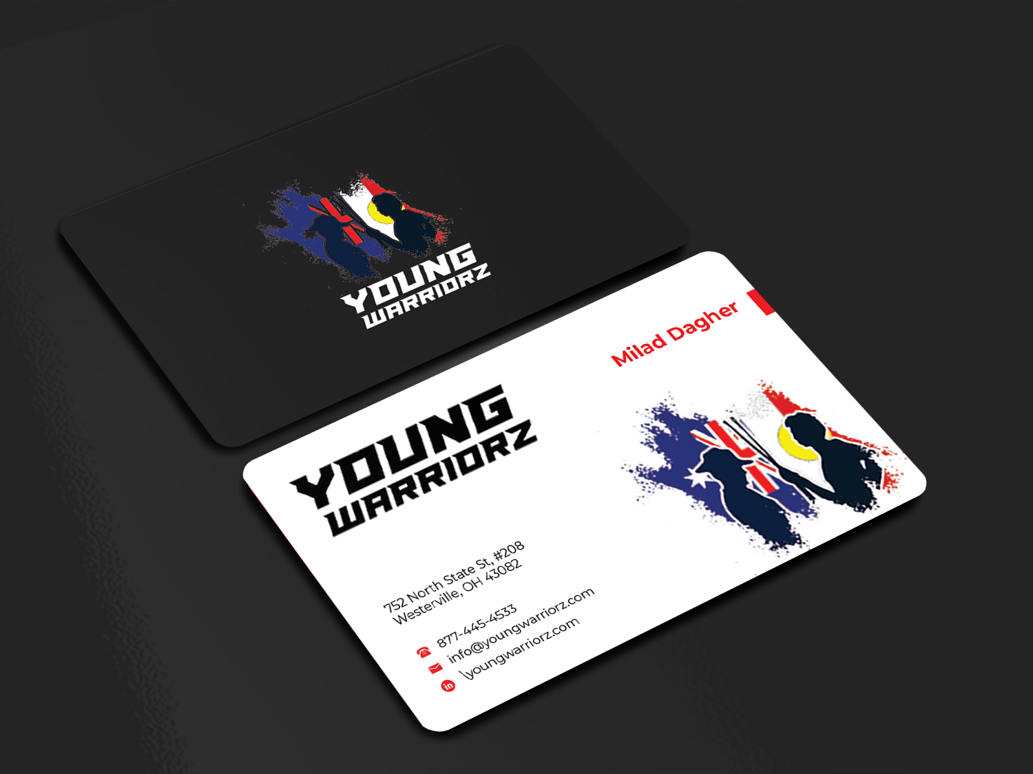 Business Card Design by Innovative Graphix for Young Warriorz | Design #32748709