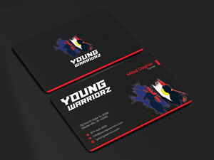 Business Card Design by Innovative Graphix for Young Warriorz | Design: #32748710