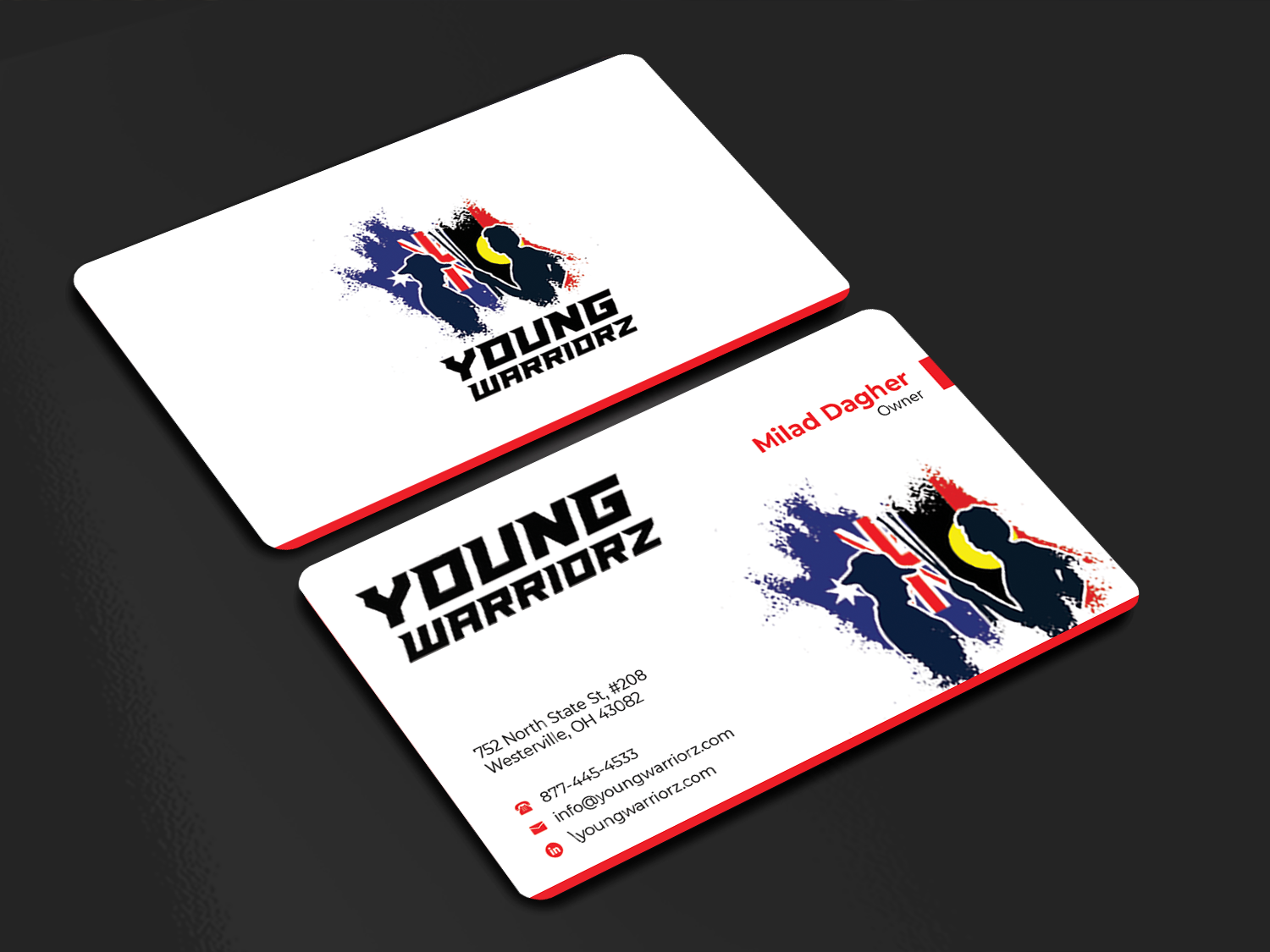 Business Card Design by Innovative Graphix for Young Warriorz | Design #32749177