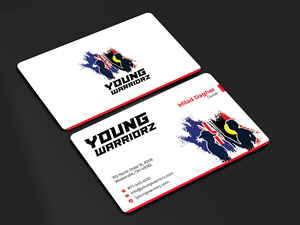 Business Card Design by Innovative Graphix for Young Warriorz | Design: #32749177