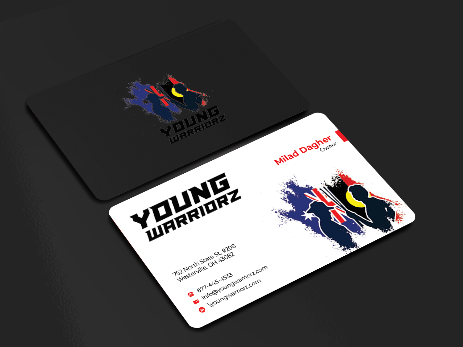 Business Card Design by Innovative Graphix for Young Warriorz | Design #32749610