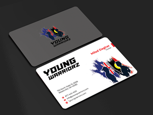 Business Card Design by Innovative Graphix for Young Warriorz | Design: #32752547