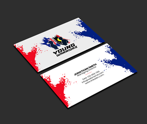 Visitenkarten-Design von Creations Box 2015 für Young Warriorz | Design: #32748763