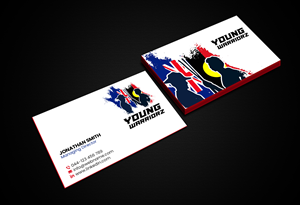 Visitenkarten-Design von Creations Box 2015 für Young Warriorz | Design: #32748766