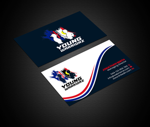 Visitenkarten-Design von Creations Box 2015 für Young Warriorz | Design: #32748774
