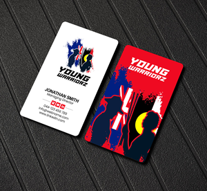 Visitenkarten-Design von Creations Box 2015 für Young Warriorz | Design: #32748781