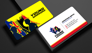 Business Card Design by Creations Box 2015 for Young Warriorz | Design: #32748787