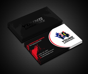 Business Card Design by Creations Box 2015 for Young Warriorz | Design: #32761103