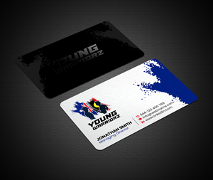 Business Card Design by Creations Box 2015 for Young Warriorz | Design: #32761105