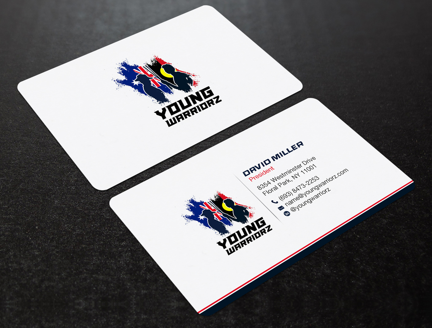 Design de Carte de Visite par Brand aid pour Young Warriorz | Design #32748955