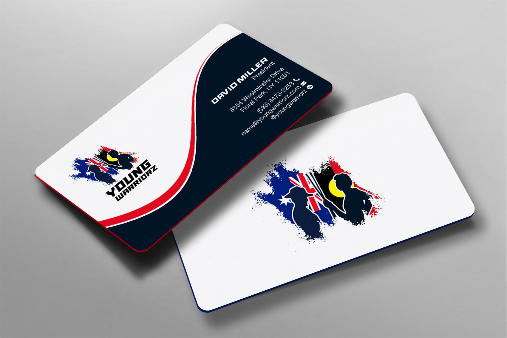 Design de Carte de Visite par Brand aid pour Young Warriorz | Design #32748958