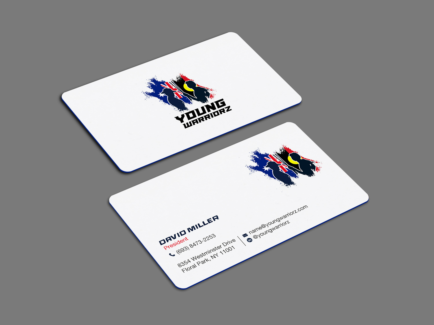 Design de Carte de Visite par Brand aid pour Young Warriorz | Design #32748965