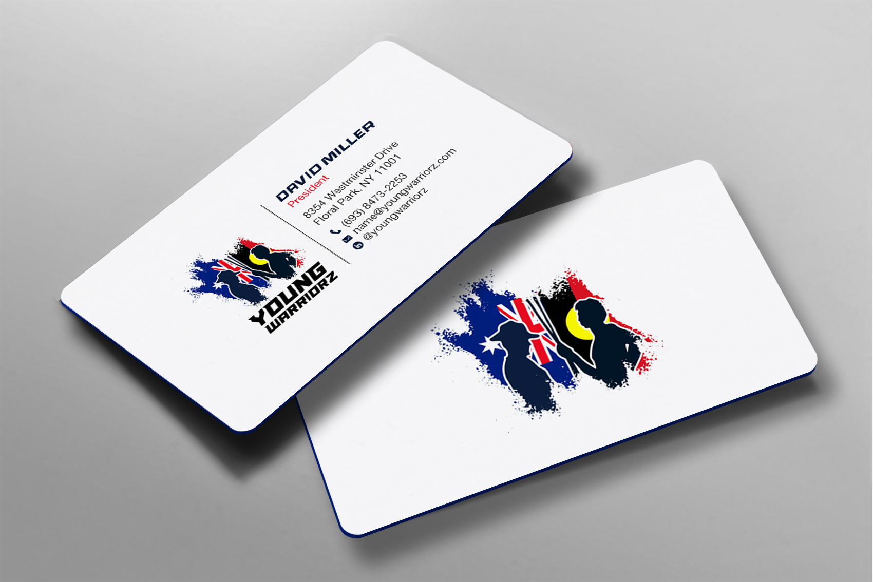 Design de Carte de Visite par Brand aid pour Young Warriorz | Design #32748966