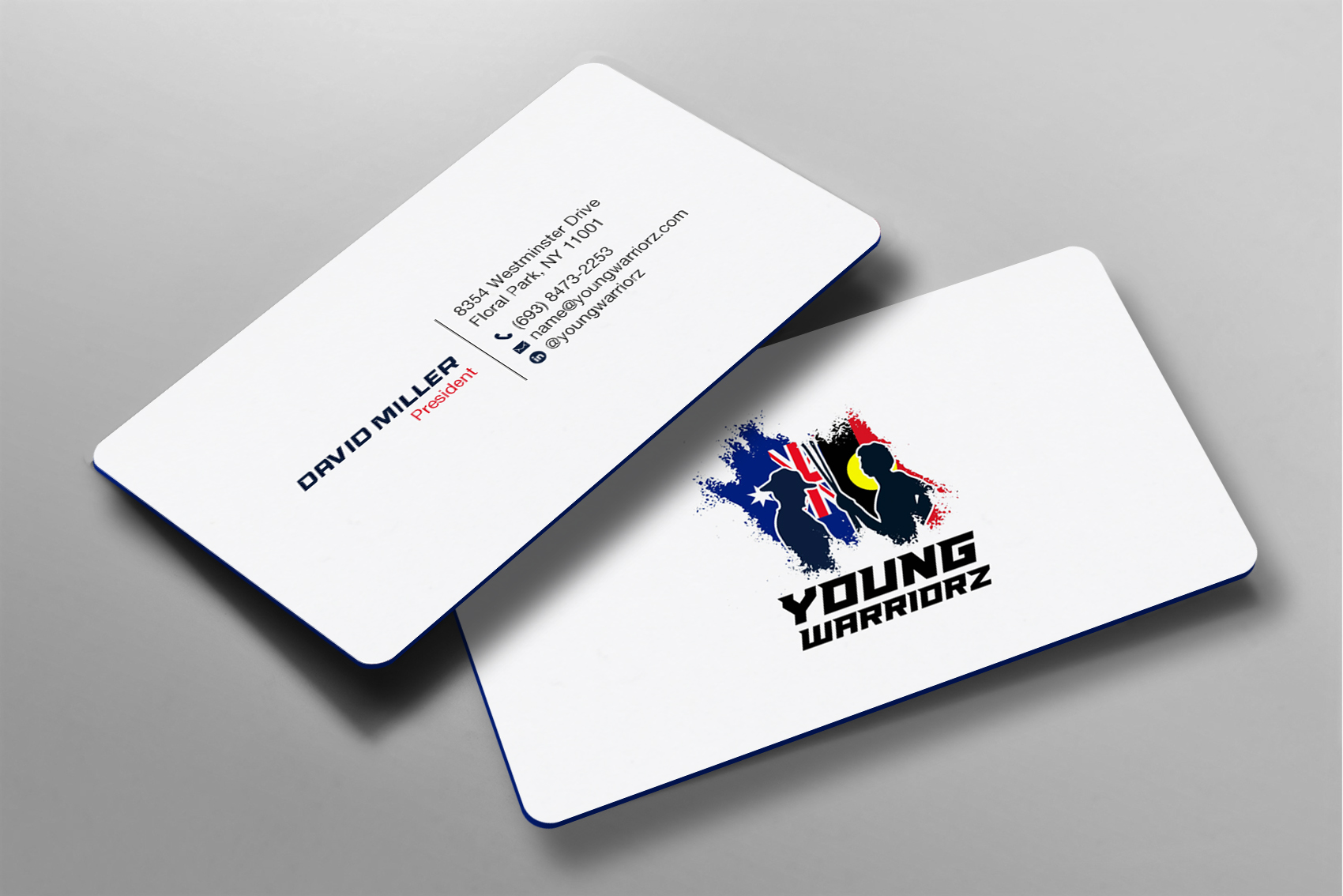 Design de Carte de Visite par Brand aid pour Young Warriorz | Design #32748967