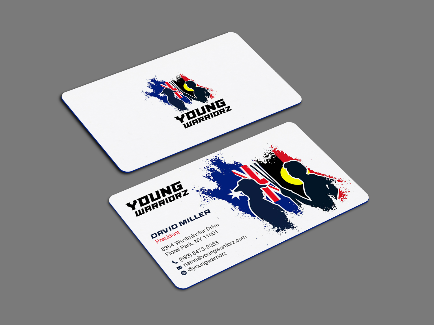 Design de Carte de Visite par Brand aid pour Young Warriorz | Design #32748968