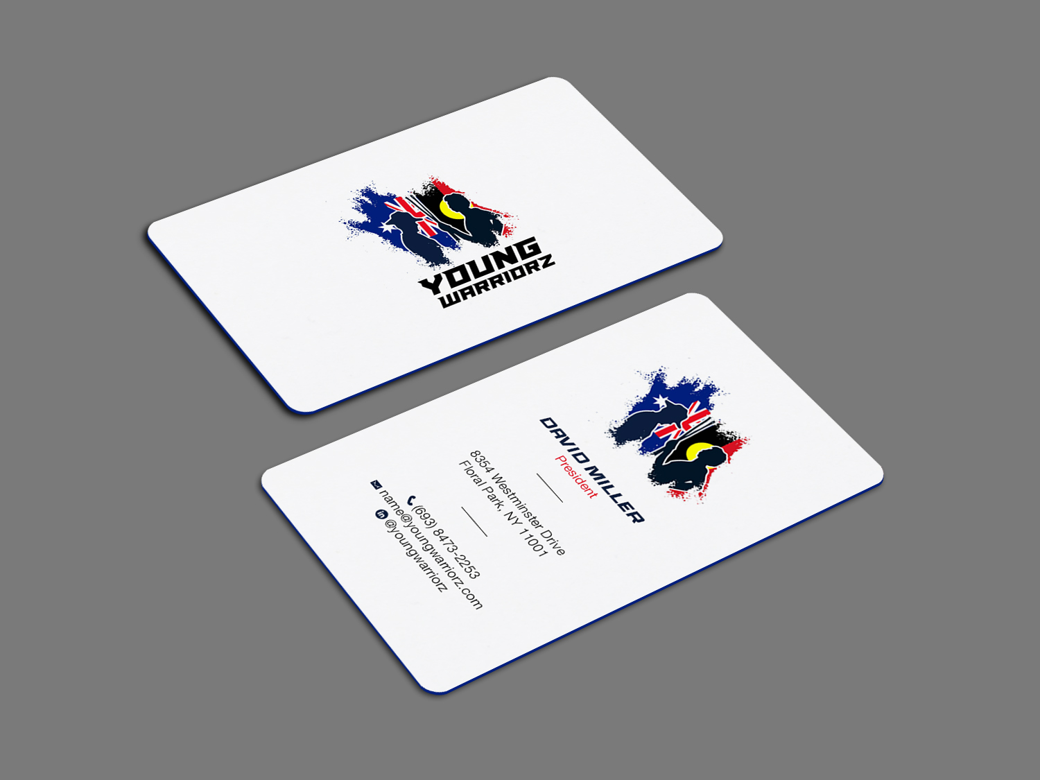 Design de Carte de Visite par Brand aid pour Young Warriorz | Design #32748971