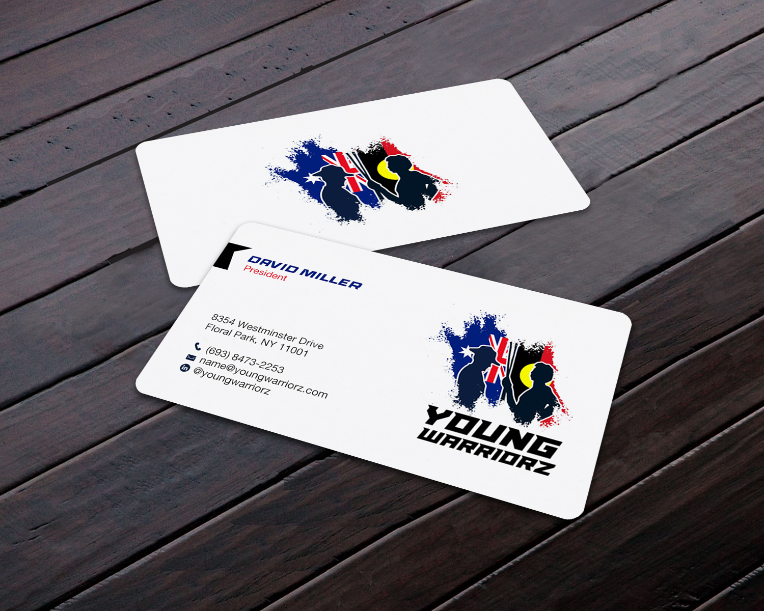 Diseño de Tarjeta de Presentación por Brand aid para Young Warriorz | Diseño #32748973