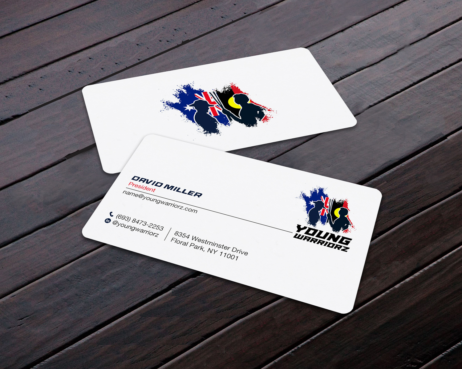 Diseño de Tarjeta de Presentación por Brand aid para Young Warriorz | Diseño #32748974