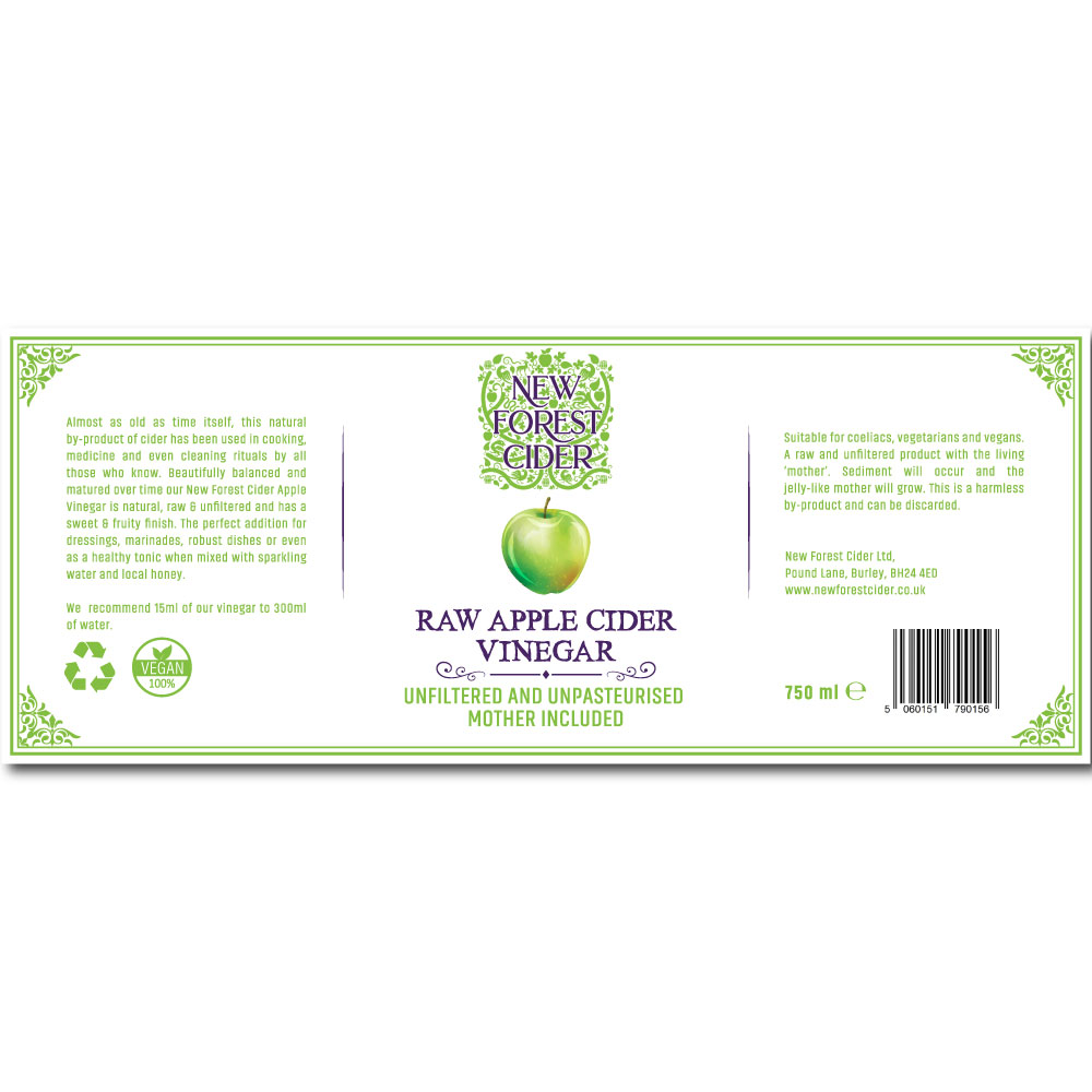 Label Design by Amethystica for New Forest Cider Ltd | Design #32807263
