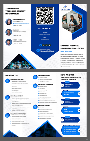 Brochure Design by pb for this project | Design: #32770881