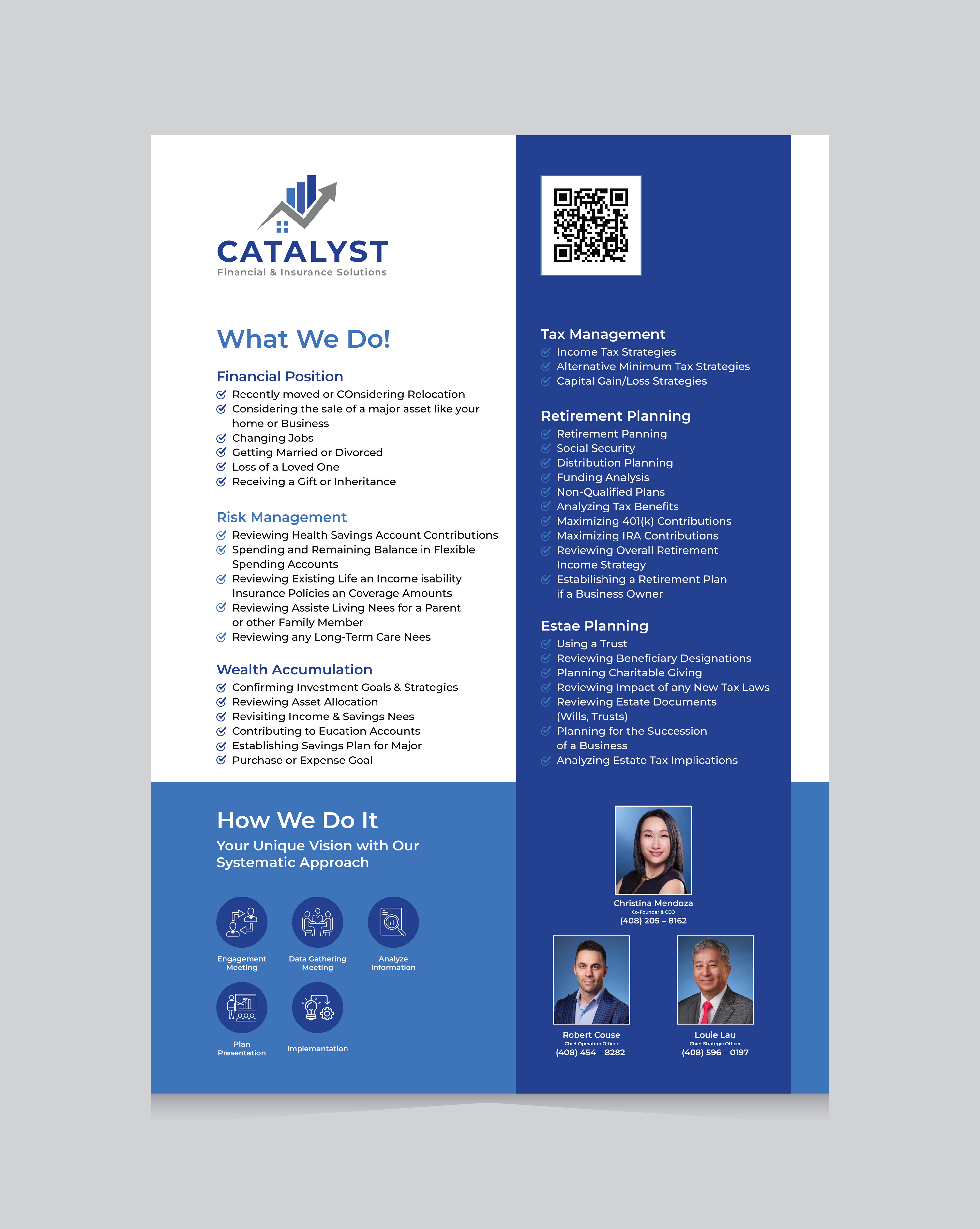 Brochure Design by 3Guys for this project | Design #32769385