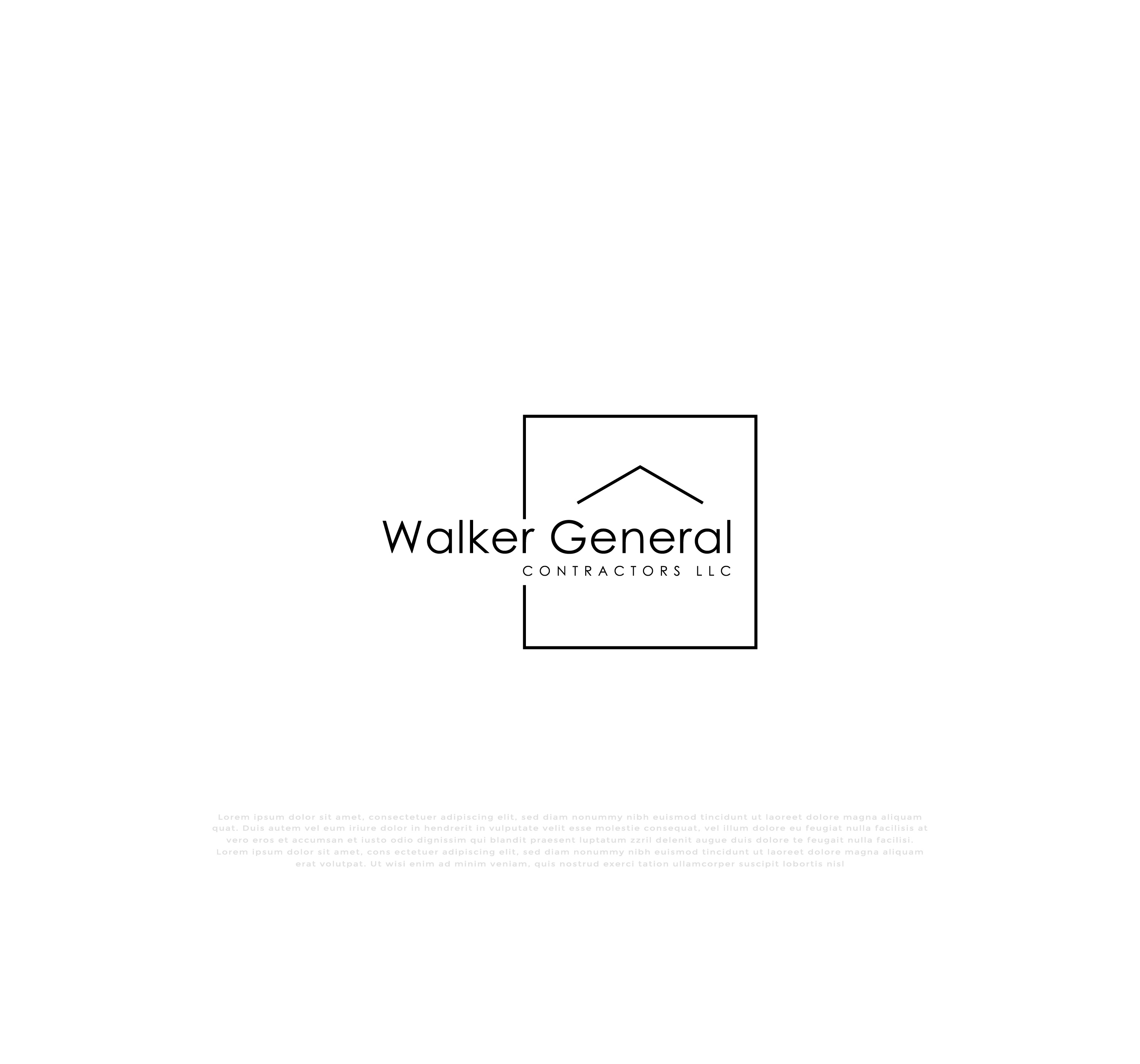 Logo Design by mehedi.h for Walker General Contractors LLC | Design #32780339