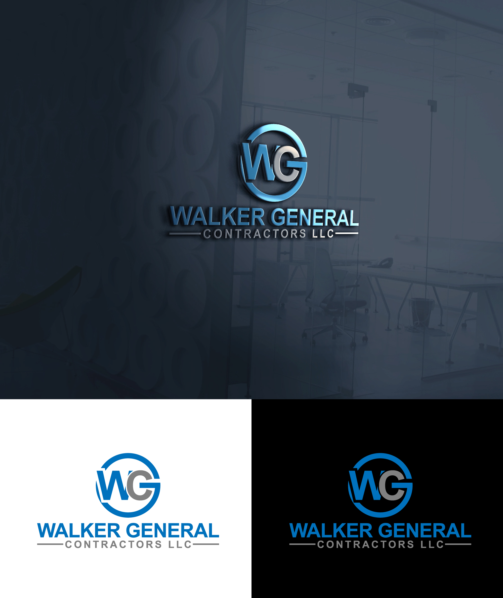 Diseño de Logo por 100%design para Walker General Contractors LLC | Diseño #32773691