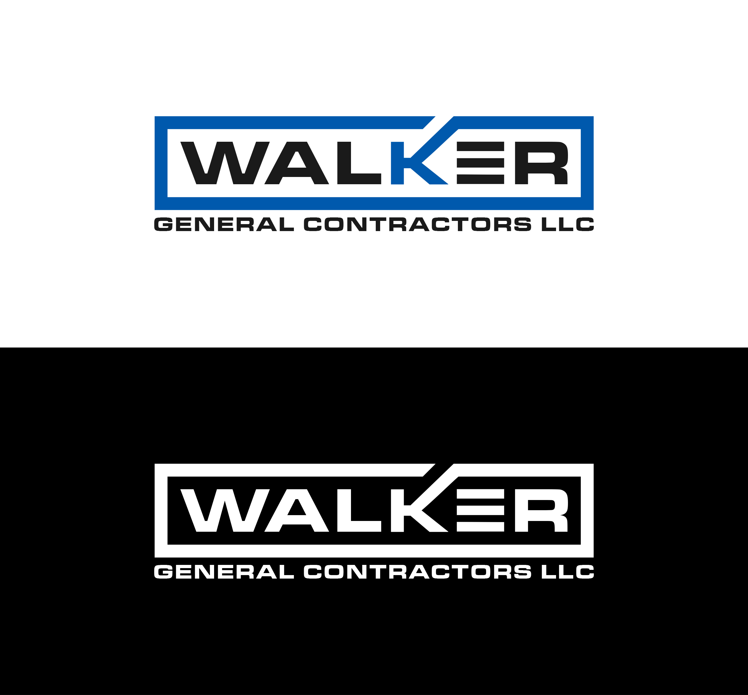 Logo Design by Rahmina for Walker General Contractors LLC | Design #32768218