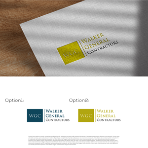 Diseño de Logo por urvaG para Walker General Contractors LLC | Diseño: #32782014