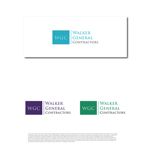 Diseño de Logo por urvaG para Walker General Contractors LLC | Diseño: #32782046
