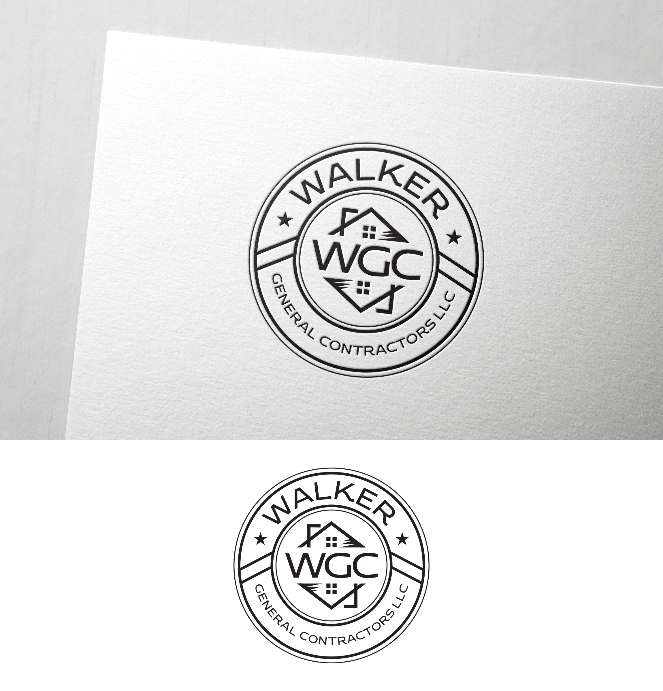 Logo Design by Impressive Solutions for Walker General Contractors LLC | Design #32769040