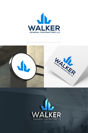 Diseño de Logo por The Lion Studios para Walker General Contractors LLC | Diseño: #32769779
