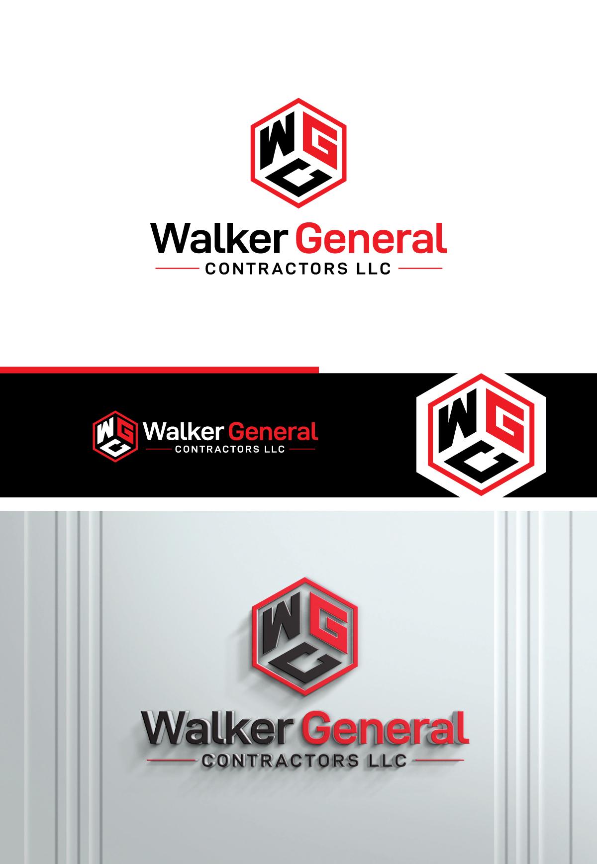 Diseño de Logo por creativepix para Walker General Contractors LLC | Diseño #32769182