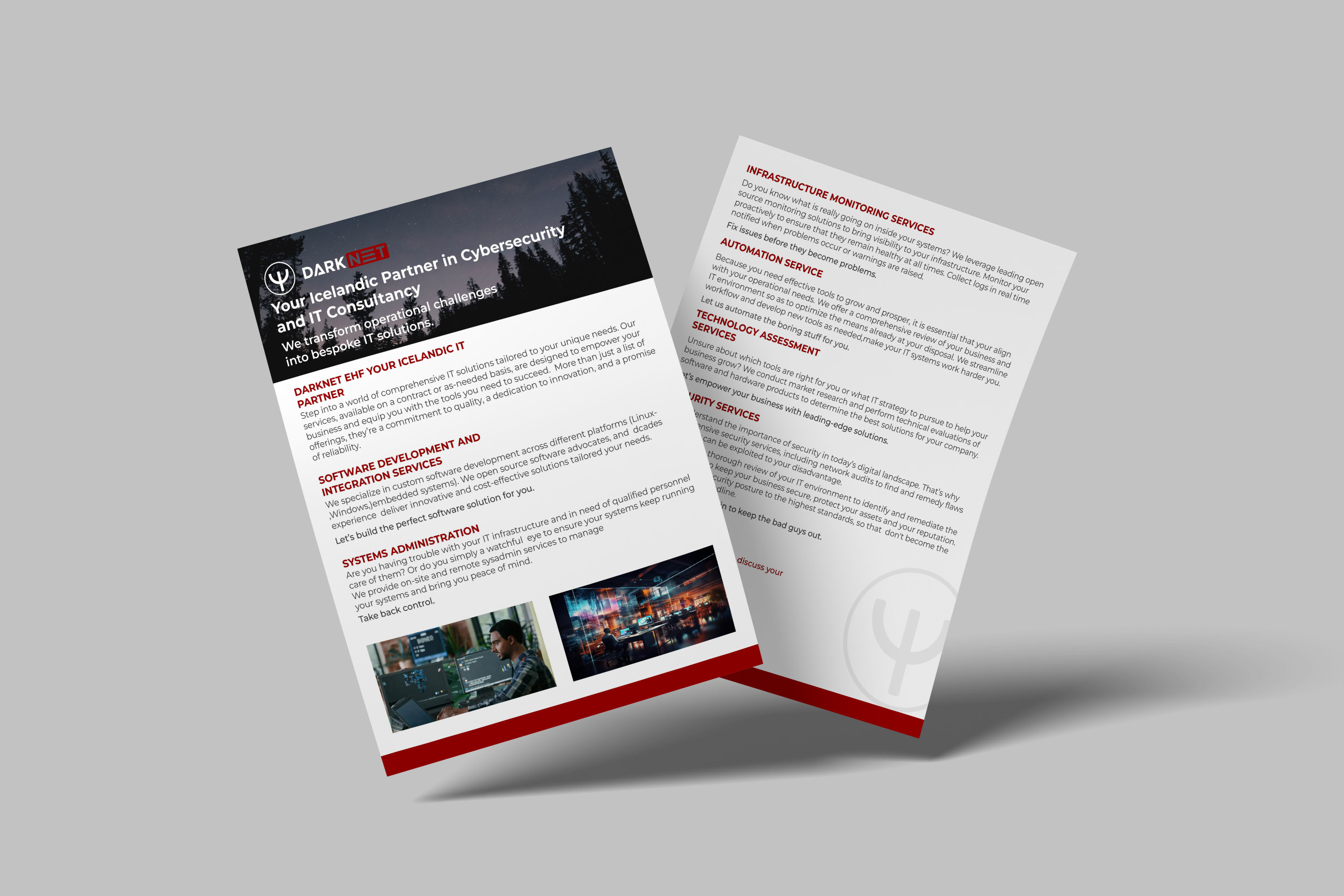 Design de Flyer par Design Athics pour Darknet ehf | Design #32806528