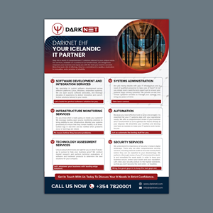Design de Flyer par GraphicMonster pour Darknet ehf | Design : #32805866
