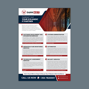 Design de Flyer par GraphicMonster pour Darknet ehf | Design : #32805867