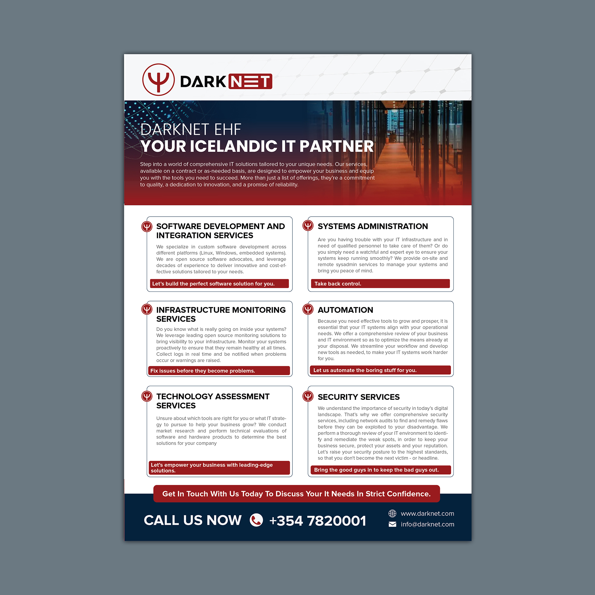 Design de Flyer par GraphicMonster pour Darknet ehf | Design #32805868