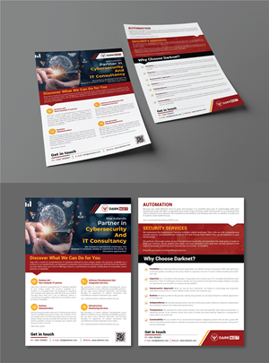 Flyer Design by artbitin for Darknet ehf | Design: #32773449