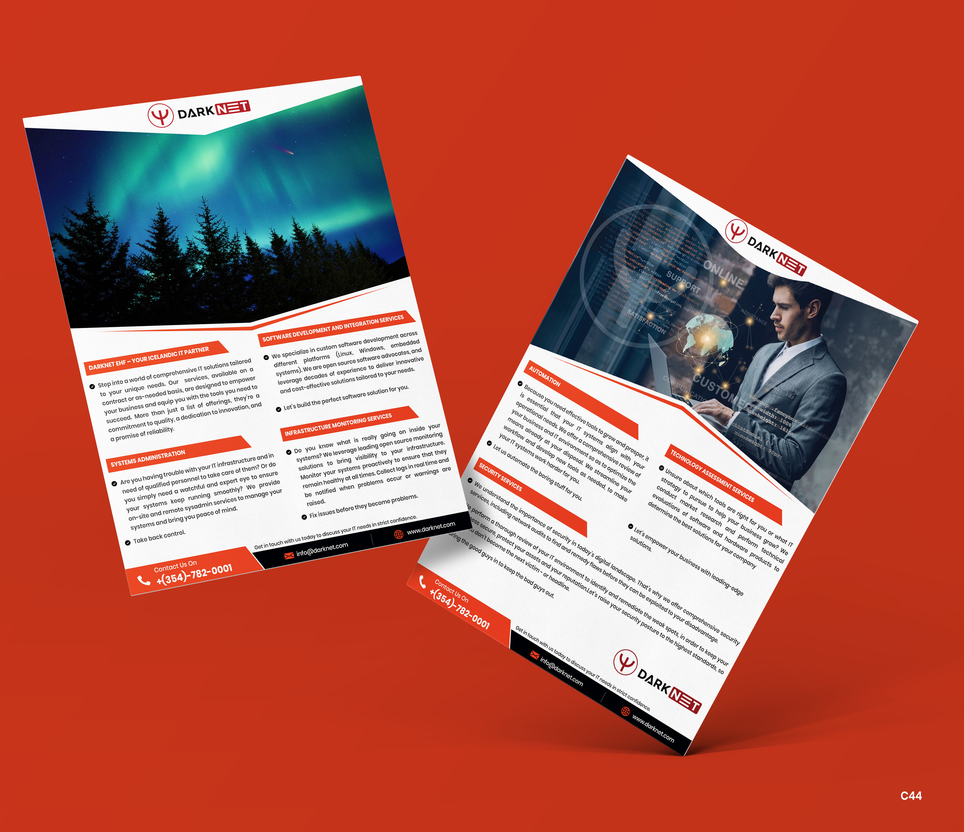 Flyer-Design von pb für Darknet ehf | Design #32776663