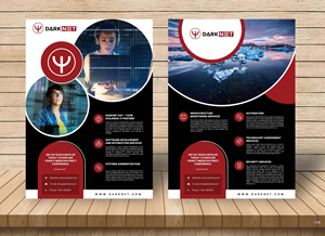Flyer Design by pb for Darknet ehf | Design: #32776665