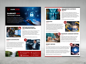 Flyer Design by pb for Darknet ehf | Design: #32776675