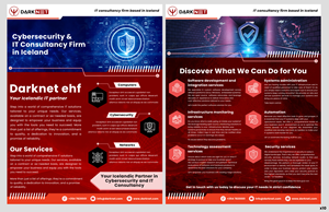 Flyer Design by pb for Darknet ehf | Design: #32776677