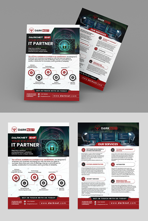 Flyer Design by debdesign for Darknet ehf | Design: #32769223