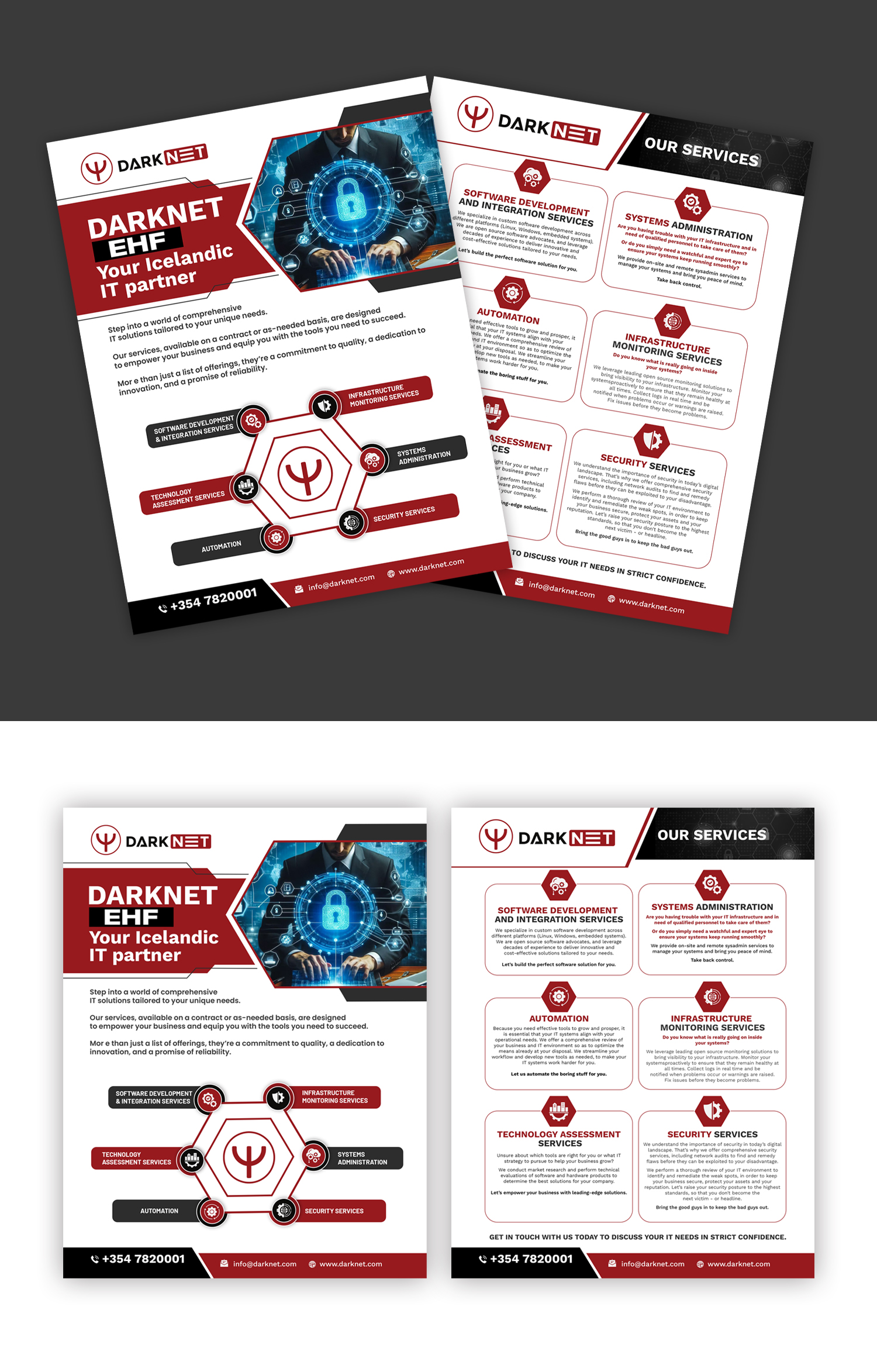Design de Flyer par debdesign pour Darknet ehf | Design #32769454