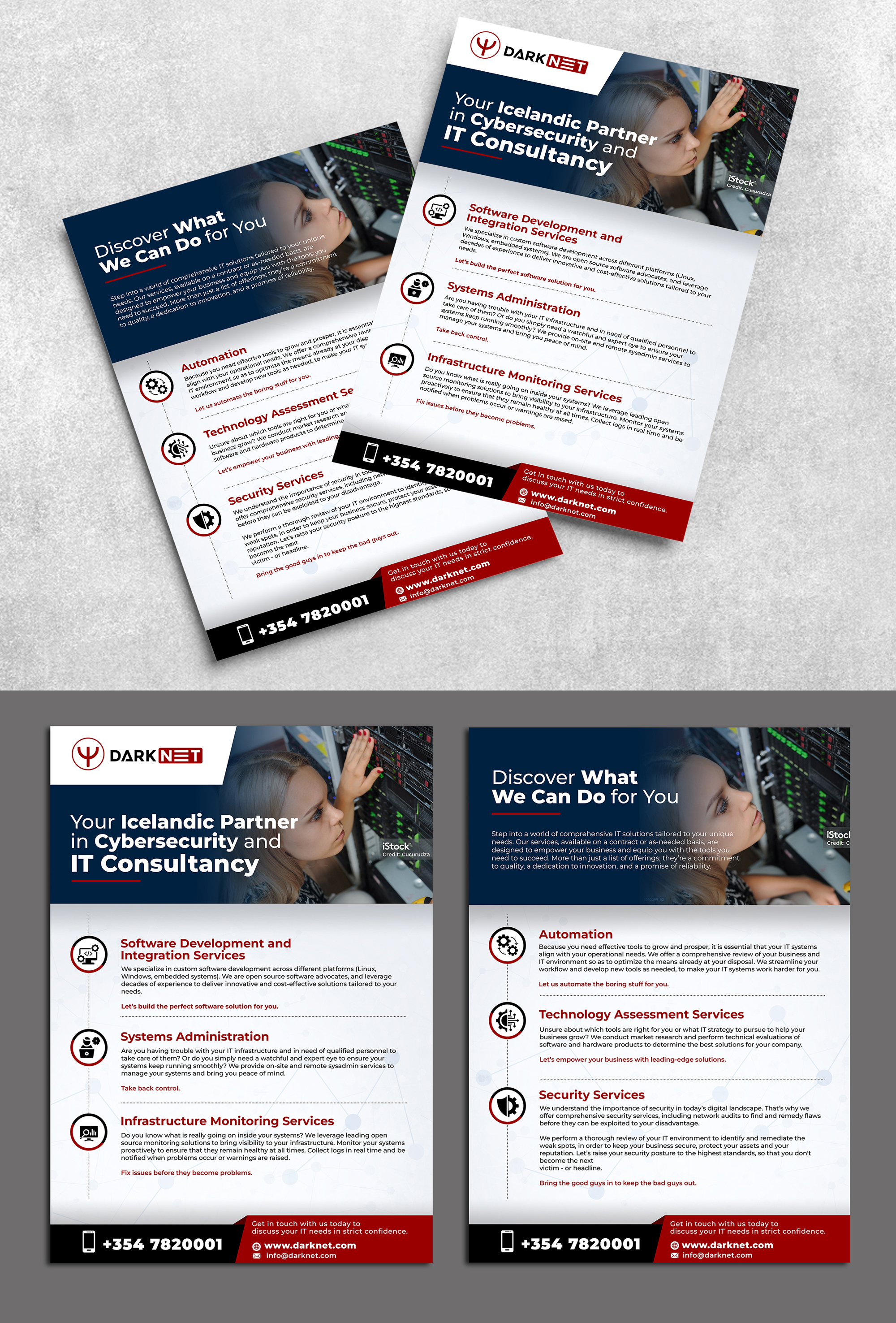 Design de Flyer par websmartusa pour Darknet ehf | Design #32807362