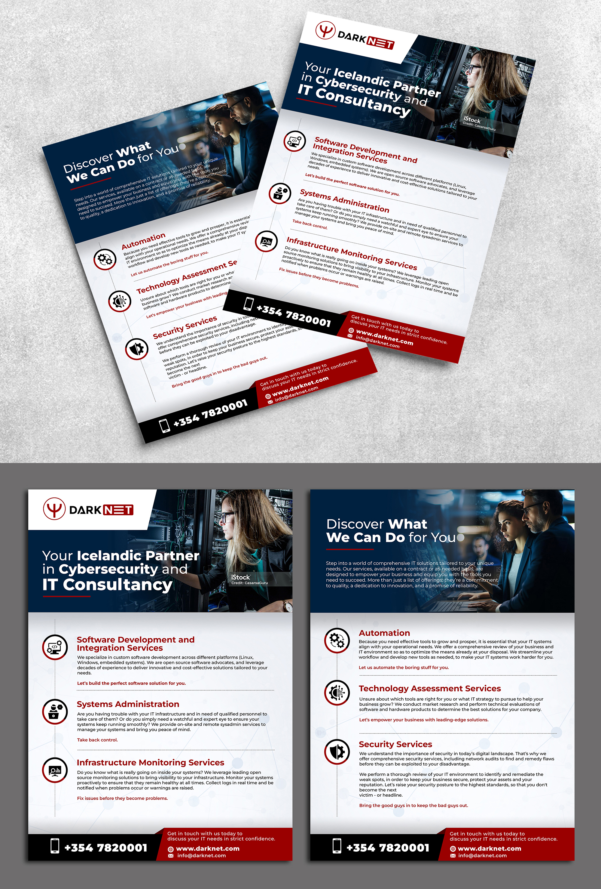 Design de Flyer par websmartusa pour Darknet ehf | Design #32811386