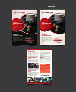 Flyer Design by meet007 for Darknet ehf | Design: #32785357